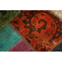 tappeto persia vintage patchwork cm 150x150 2