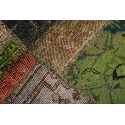 tappeto persia vintage patchwork cm 150x150 2