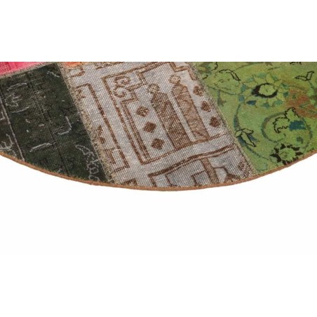 106187 tappeto persia vintage patchwork cm.150x150