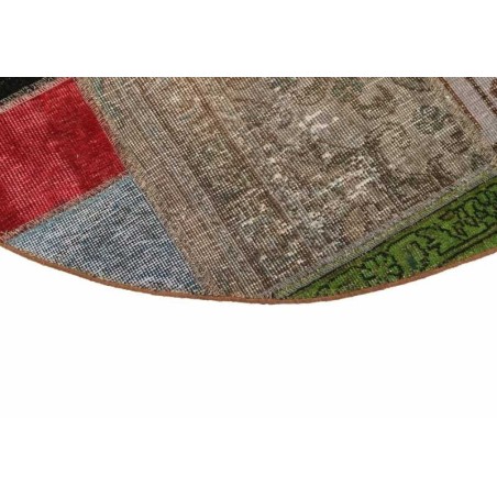 106190 tappeto persia vintage patchwork cm.150x150