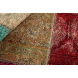tappeto persia vintage patchwork cm 150x150 2