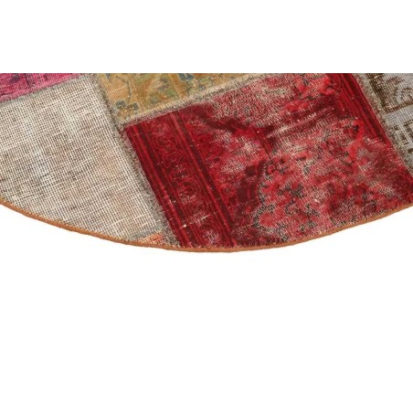 106191 tappeto persia vintage patchwork cm.150x150
