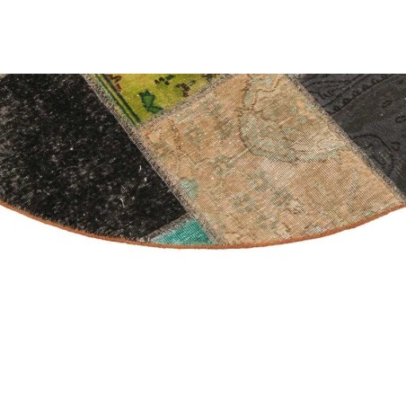 106192 tappeto persia vintage patchwork cm.150x150