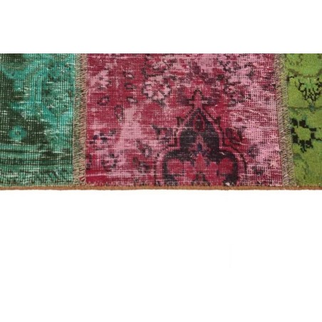 106196 tappeto persia vintage patchwork cm.71x200