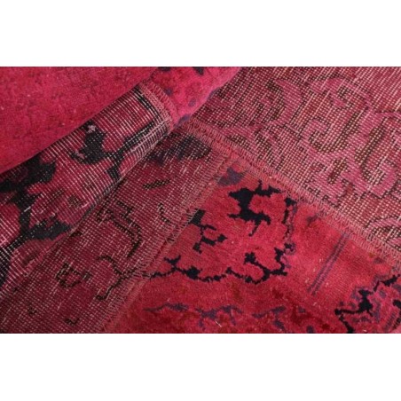 106198 tappeto persia vintage patchwork cm.200x200
