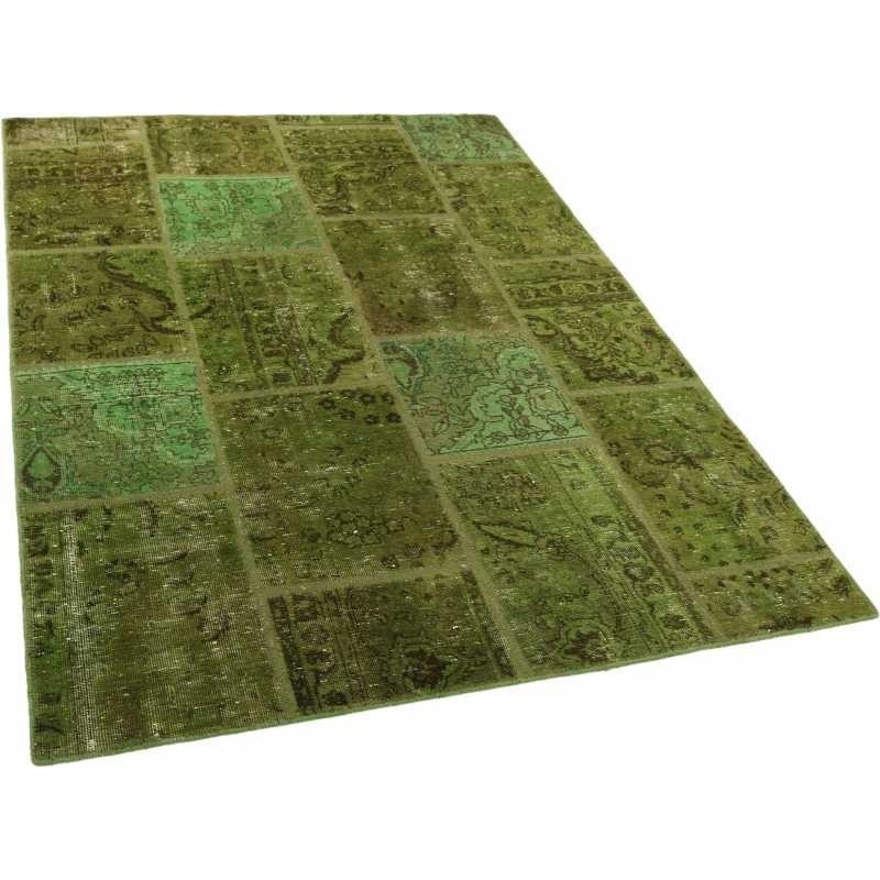 106204 tappeto persia vintage patchwork cm 141x200