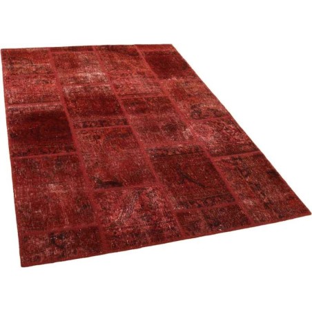 106205 tappeto persia vintage patchwork cm 140x200