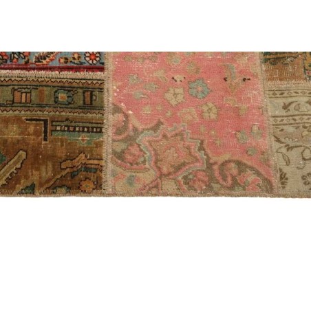 106206 tappeto persia vintage patchwork cm.158x233