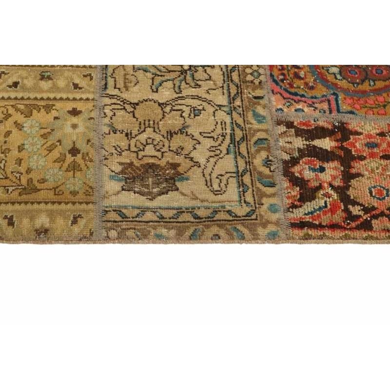 106211 tappeto persia vintage patchwork cm.141x201
