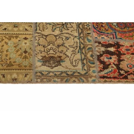 106211 tappeto persia vintage patchwork cm.141x201