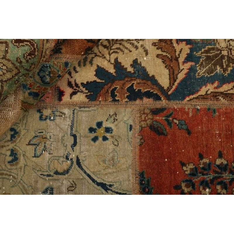 106212 tappeto persia vintage patchwork cm.146x206