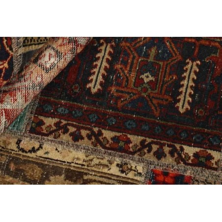 106225 tappeto persia vintage patchwork cm.144x200