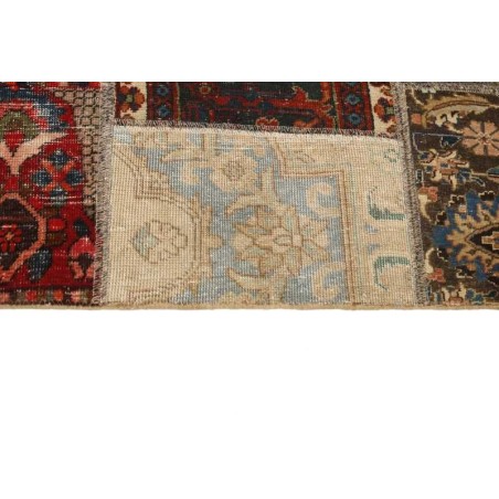 106225 tappeto persia vintage patchwork cm.144x200