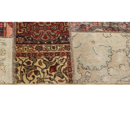 106226 tappeto persia vintage patchwork cm.143x197