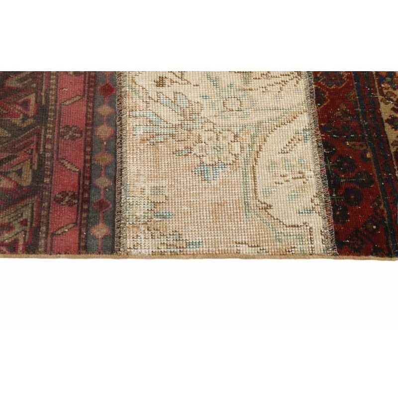 106227 tappeto persia vintage patchwork cm.143x202