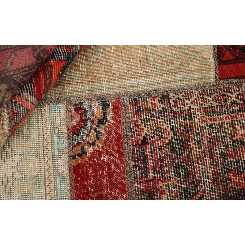 106229 tappeto persia vintage patchwork cm.144x201