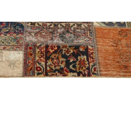 106231 tappeto persia vintage patchwork cm.143x201