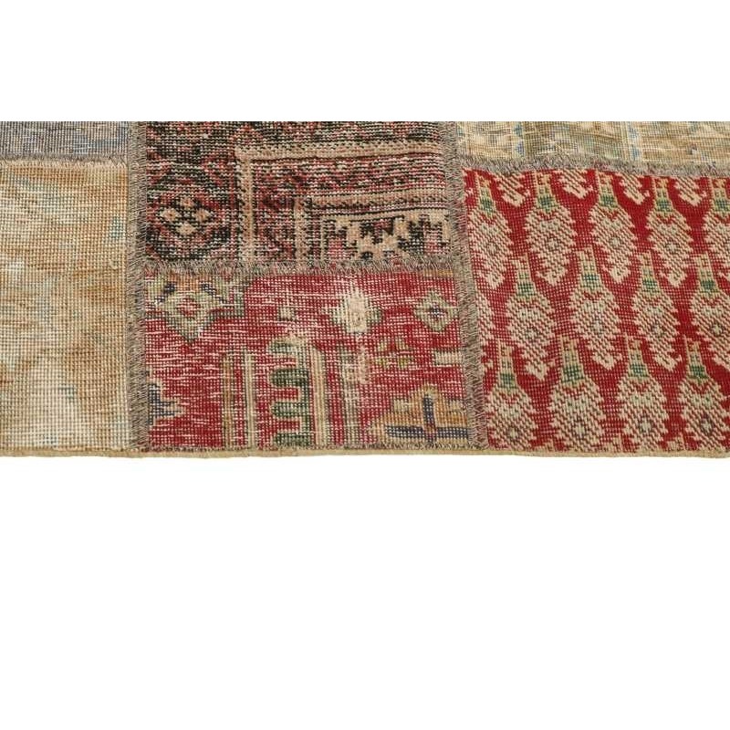 106232 tappeto persia vintage patchwork cm.143x202
