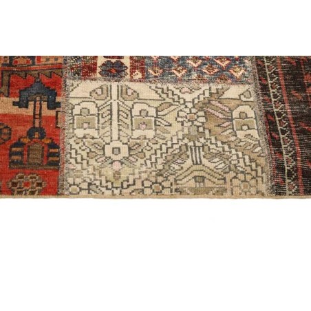 106238 tappeto persia vintage patchwork cm.143x202