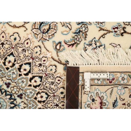 106241 tappeto persia nain fine con seta cm.112x174
