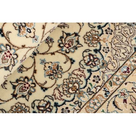 106241 tappeto persia nain fine con seta cm.112x174