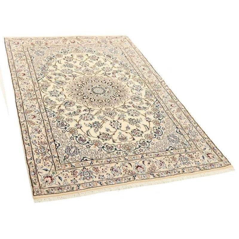 106241 tappeto persia nain fine con seta cm 112x174