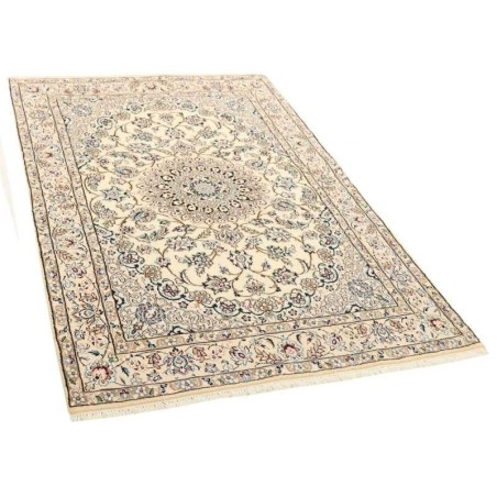 106241 tappeto persia nain fine con seta cm 112x174