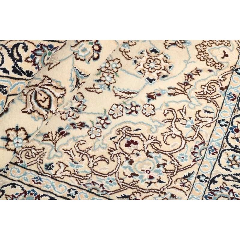 106243 tappeto persia nain fine con seta cm.116x183