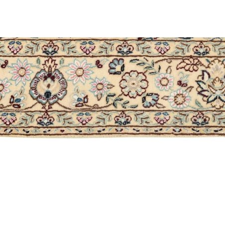 106246 tappeto persia nain fine con seta cm 160x236
