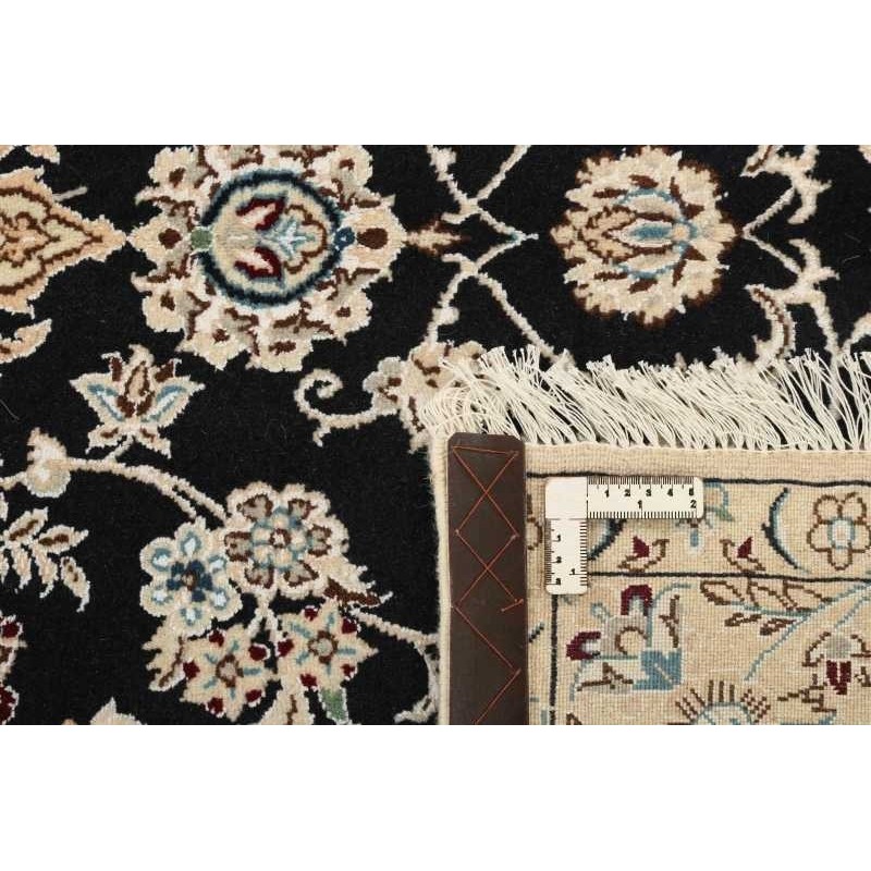 106248 tappeto persia nain fine con seta cm.155x245