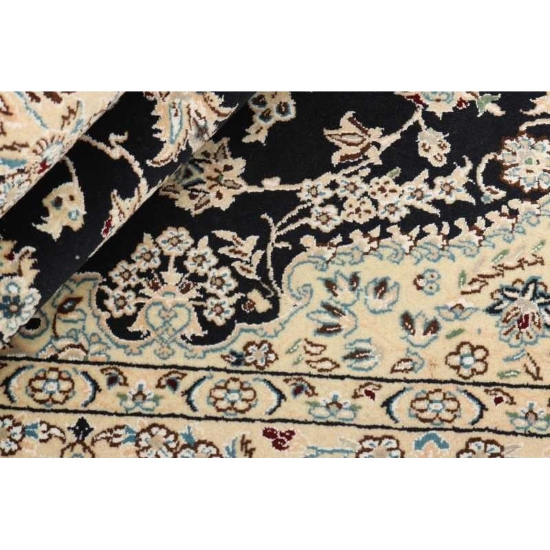 106248 tappeto persia nain fine con seta cm.155x245