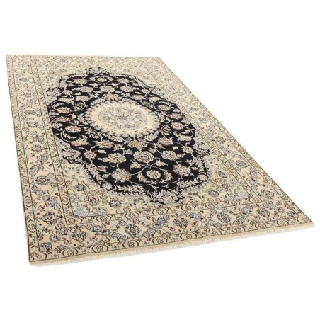 106248 tappeto persia nain fine con seta cm 155x245