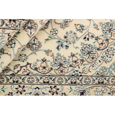 106251 tappeto persia nain fine con seta cm.156x236