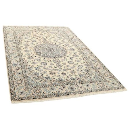 106251 tappeto persia nain fine con seta cm 156x236