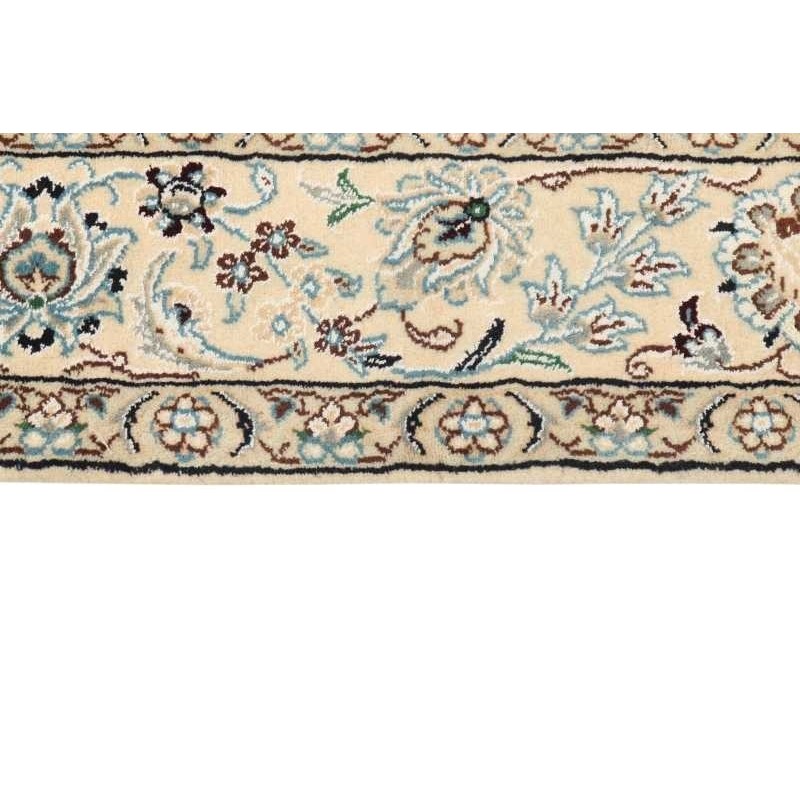 106252 tappeto persia nain fine con seta cm 154x250