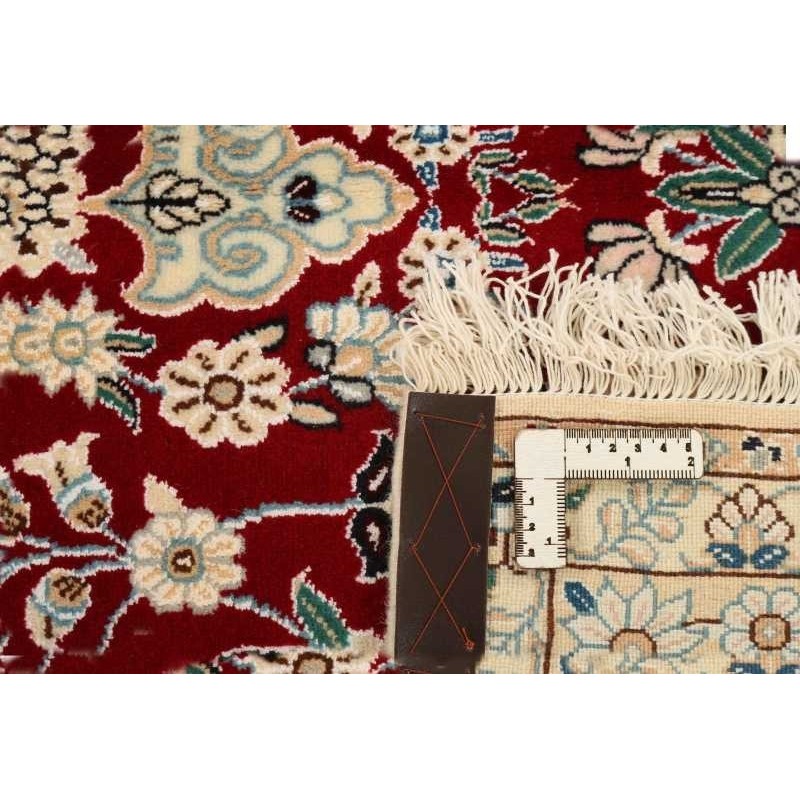 106254 tappeto persia nain fine con seta cm.153x243