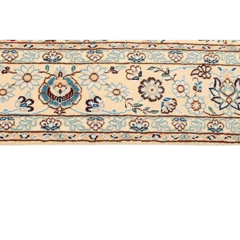 106254 tappeto persia nain fine con seta cm 153x243