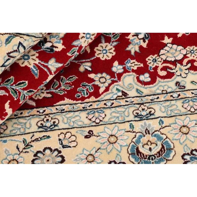 106256 tappeto persia nain fine con seta cm.149x238