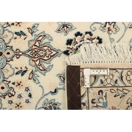 106257 tappeto persia nain fine con seta cm.156x239