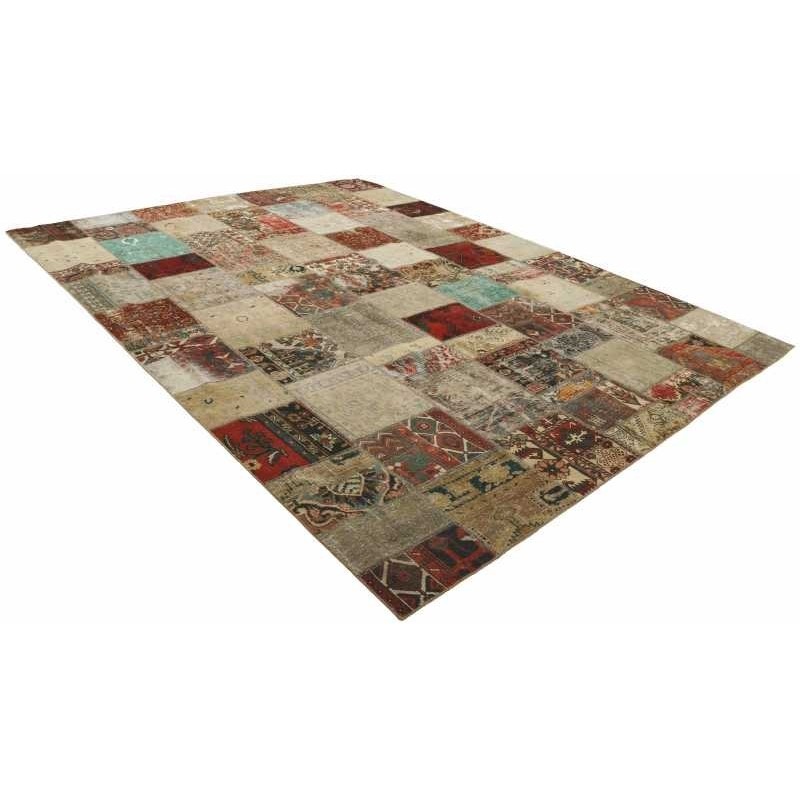 106324 tappeto persia vintage patchwork cm 303x400