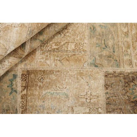 106330 tappeto persia vintage patchwork cm.252x352