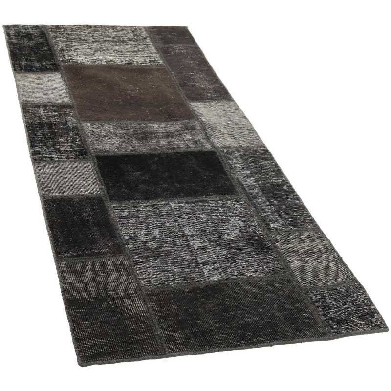 106332 tappeto persia vintage patchwork cm 82x201