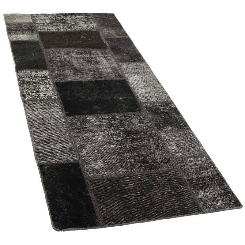 106334 tappeto persia vintage patchwork cm 82x202