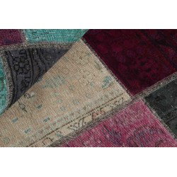 tappeto persia vintage patchwork cm 150x150 2