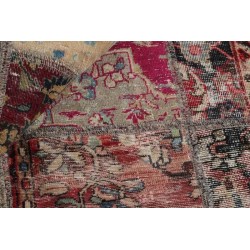 tappeto persia vintage patchwork cm 150x150 2