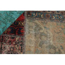 tappeto persia vintage patchwork cm 150x150 2