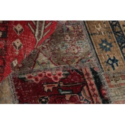 tappeto persia vintage patchwork cm 150x150 2