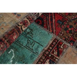 tappeto persia vintage patchwork cm 150x150 2