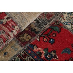 tappeto persia vintage patchwork cm 150x150 2