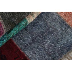 tappeto persia vintage patchwork cm 250x250 2